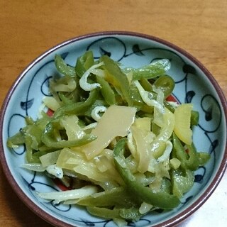 ザーサイと沢庵の炒め物♪